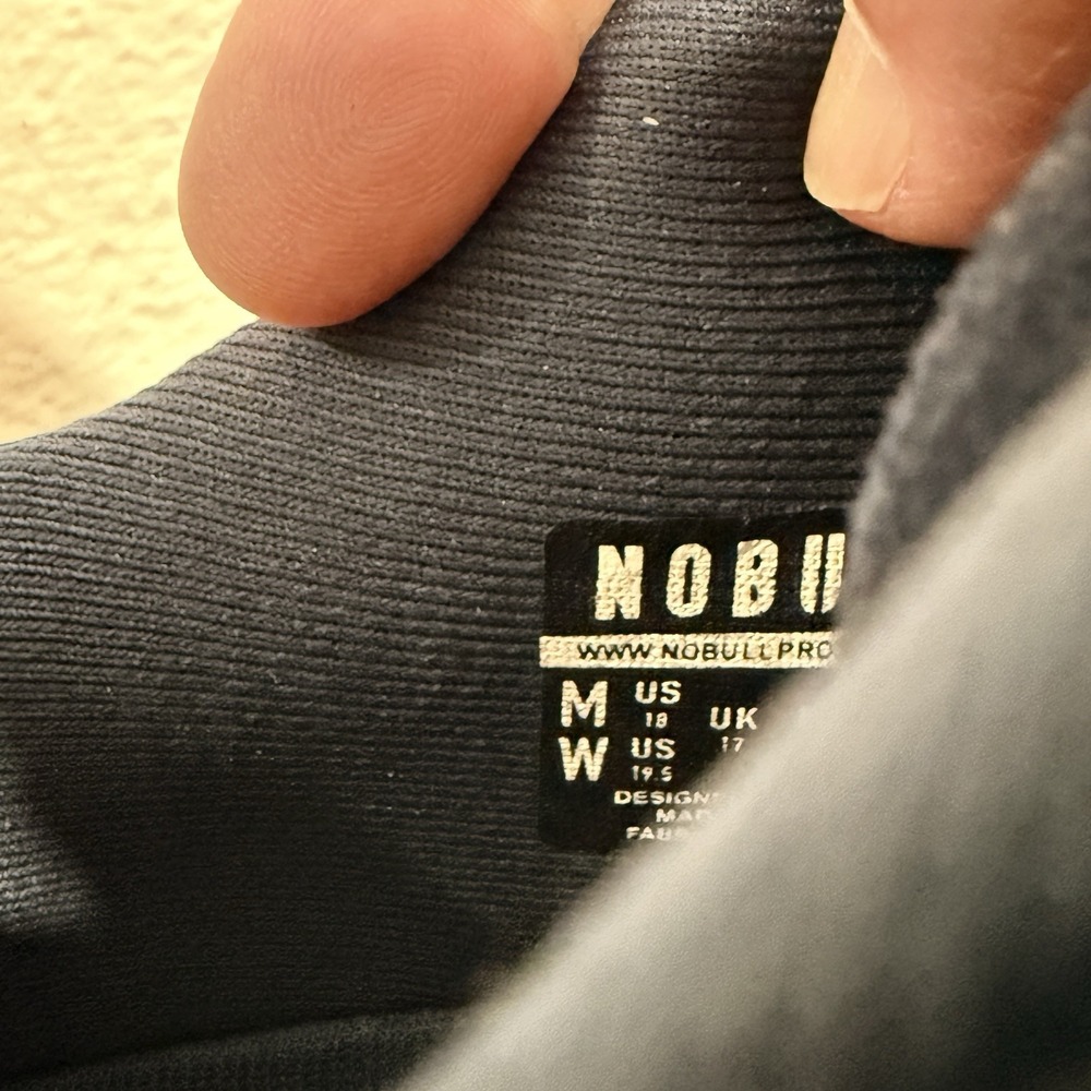 NOBULL Unisex Training Running Shoes Size Men's 18 Women's 19.5 Navy NWOT - Picture 9 of 12